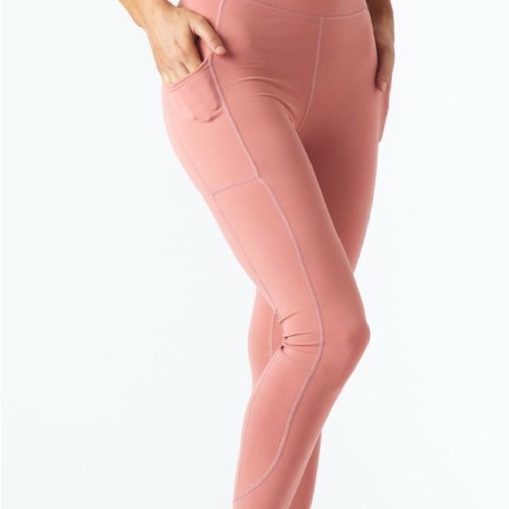 Glyder Peach High-Waisted Leggings